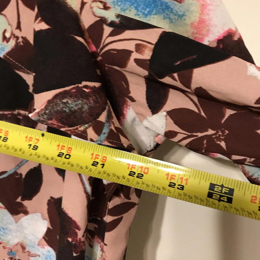 Notation Blouse Women Floral Size XL Style MDOU1283 Multicolor - Picture 5 of 9